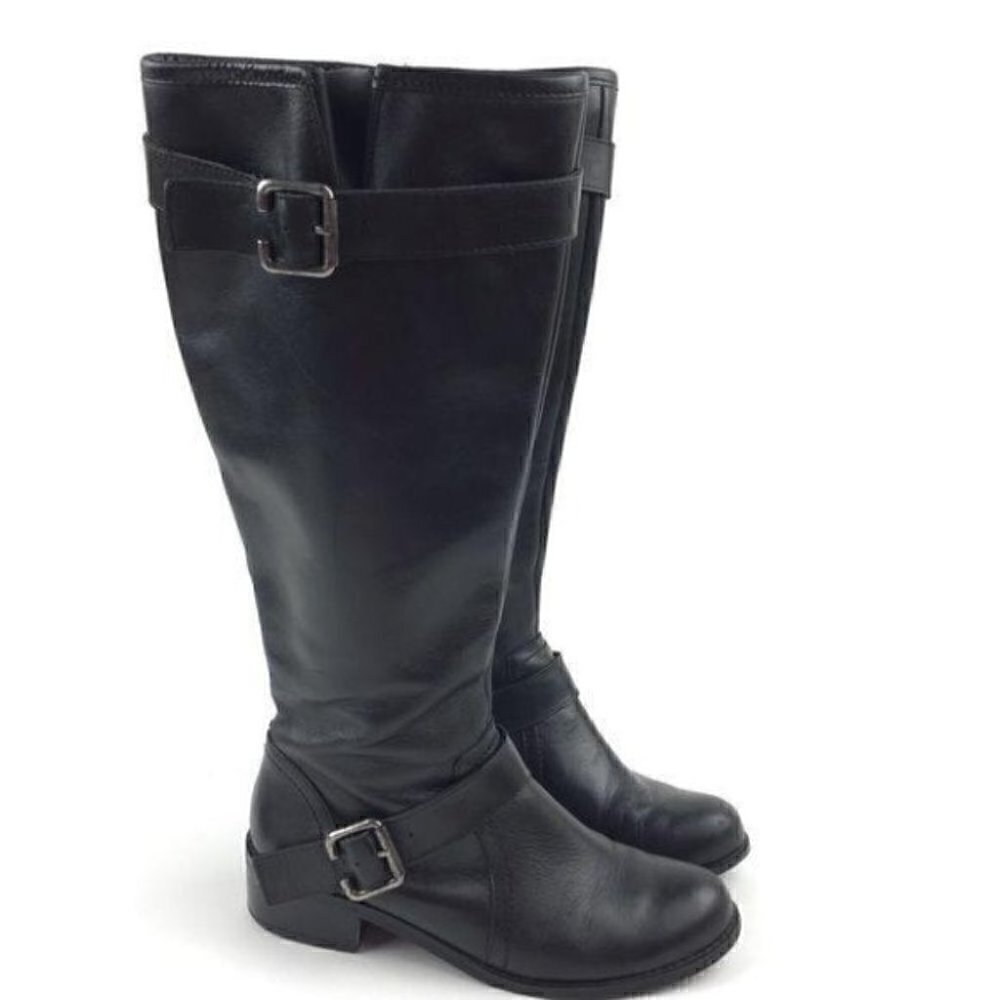 Knee High Boots 6.5 Lemmy Leather Insulated Biker